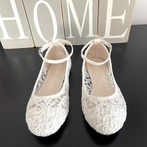 David’s bridal flower girl shoes